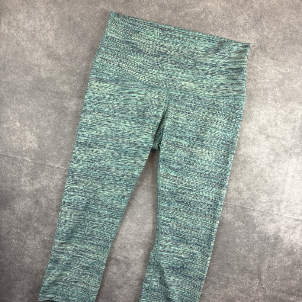 Lululemon Wunder Under Leggings Womens 10 Space Dye Camo Alberta Lake High Rise